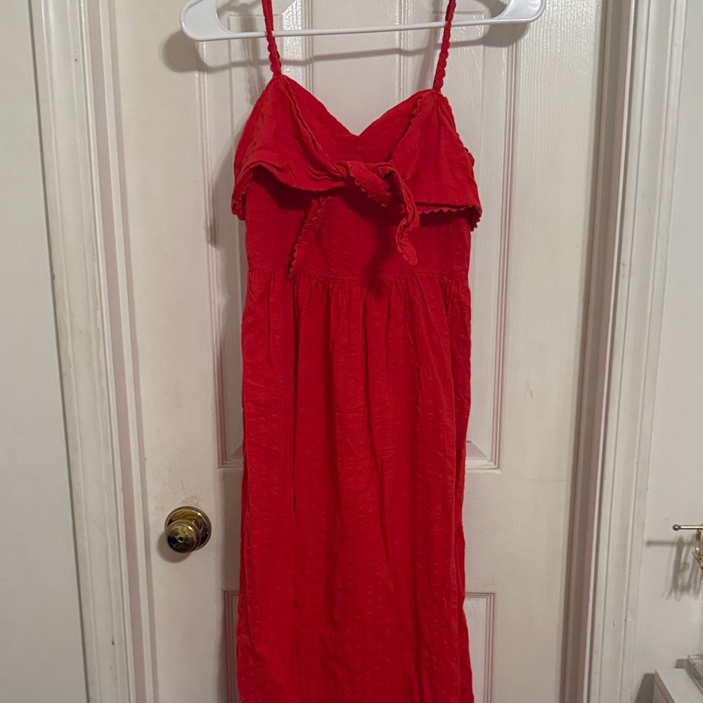 Old Navy Strapless Red Dress